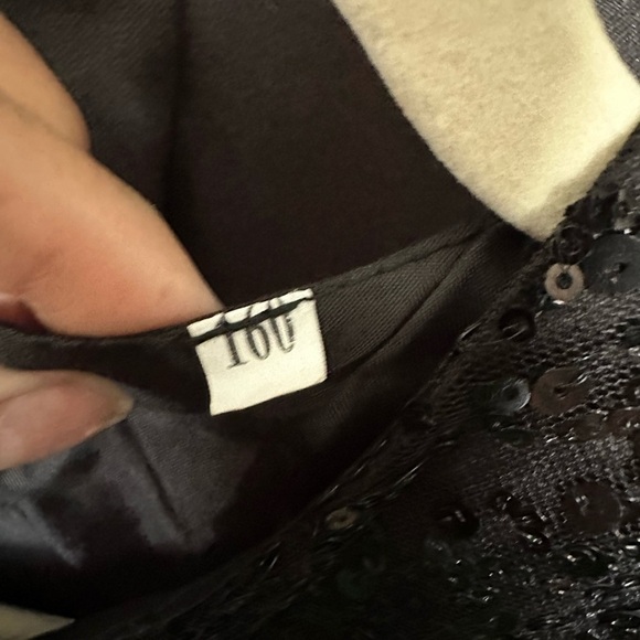 Girls Sequins And Black Tulle Sleeveless Formal Dress Size 160 BNWOT - Picture 10 of 13